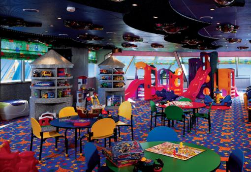 Camp Carnival la zona de juegos de los más pequeños